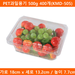 PET과일용기 500g 400개(KMD-505)