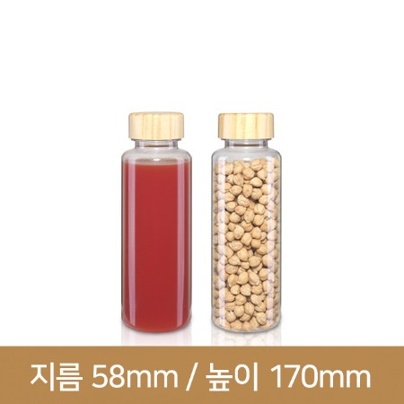 페트병 [우드캡] 토마토 330ml (35파이) 198개