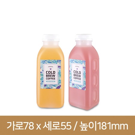 PE우유사각500ml 브릿지마개 216개 (A)